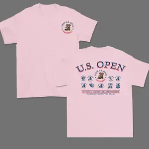U.s. Open Oakmont Golf Shirt, for Men for Women, Vintage Unisex Cotton Apparel, Breathable Fabric Sports Top, Patriotic Style, Gift for Women for Men