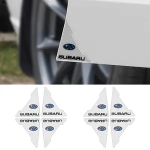 2/4 Pack Car Door Corner Protection Stickers, Scratch-Resistant Decals for Subaru Sti, Wrx, Brz, Crosstrek & More