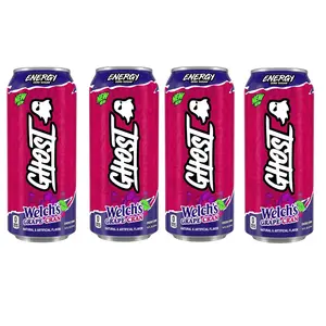 Ghost Energy Welch Grape-Cranberry 4 Pack - 16 Oz Cans