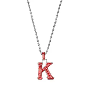 BBGreek Kappa Alpha Psi - Pendant and Rope Chain Crystal Necklace - Official Vendor