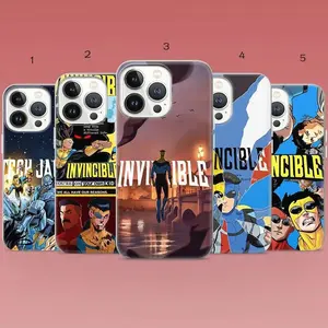 Invincible Phone Case – Mark Grayson Cover | Anime-Inspired Superhero Aesthetic Protective Case for iPhone & Samsung, Comic Style Design