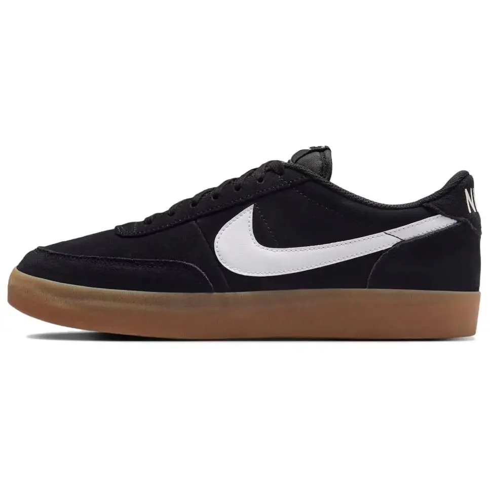 Nike Killshot 2 Black Gum Durable Non-slip Low Top Skate Shoes Unisex FQ8903-002