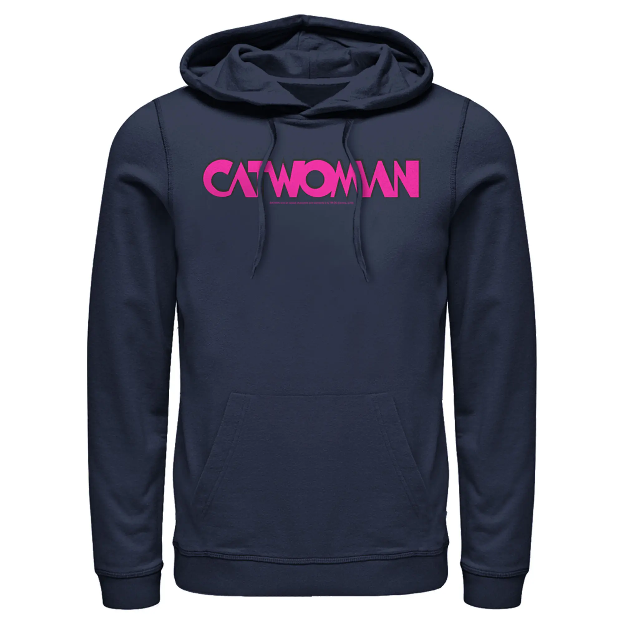 Men's Batman Catwoman Logo Pull Over Hoodie