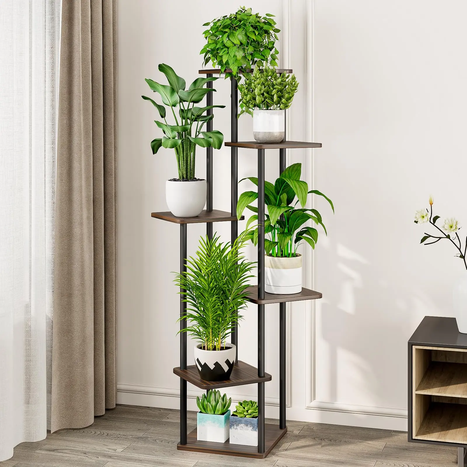 Simple and Easy to Assemble Plant Stand Indoor Plant Stand Multiple Stands for Garden Terrace Corner Balcony Living Room Deals For You Days Outdoor Planters White Taper Planter