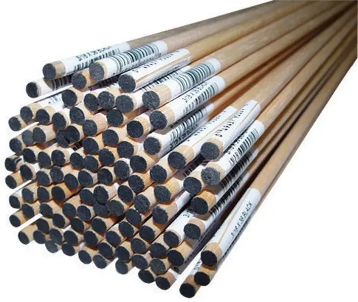 212 MAIN Durable Hardwood Dowel - Alexandria Moulding 02536-R0048C1, 0.18x48 in. Thunderbird Forest Black Hardwood, Pack of 25, Ideal for Woodworking Projects