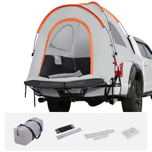 [Bellemave] Truck Bed Tent, Pickup Truck Tent with Rain Layer and Carry Bag, Waterproof PU2000mm Double Layer Truck Tent, for Camping Traveling Outdoor Activities