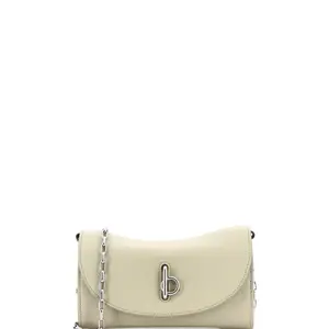 Pre-owned BURBERRY Leather Shoulder Bags Rocking Horse Wallet on Chain Jacquard With by Rebag