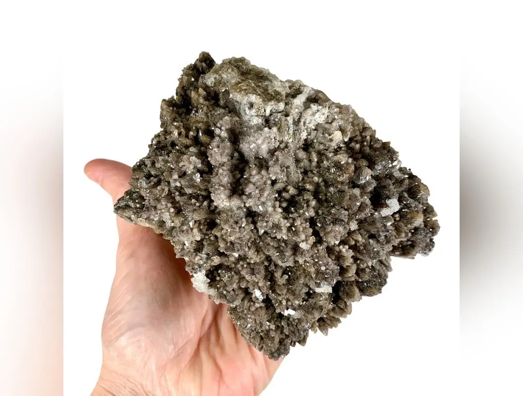 Dogtooth Calcite 639g Cluster