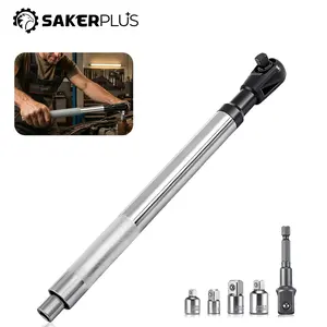 SakerPlus 72-Tooth 2-in-1 CR-V Steel Socket Ratchet Wrench - 5° Swing Arc, Ergonomic Grip, for Auto Repair, DIY Projects SakerPlus 72-Tooth 2-in-1 CR-V Steel Socket Ratchet Wrench - 5° Swing Arc, Ergonomic Grip, for Auto Repair, DIY Projects