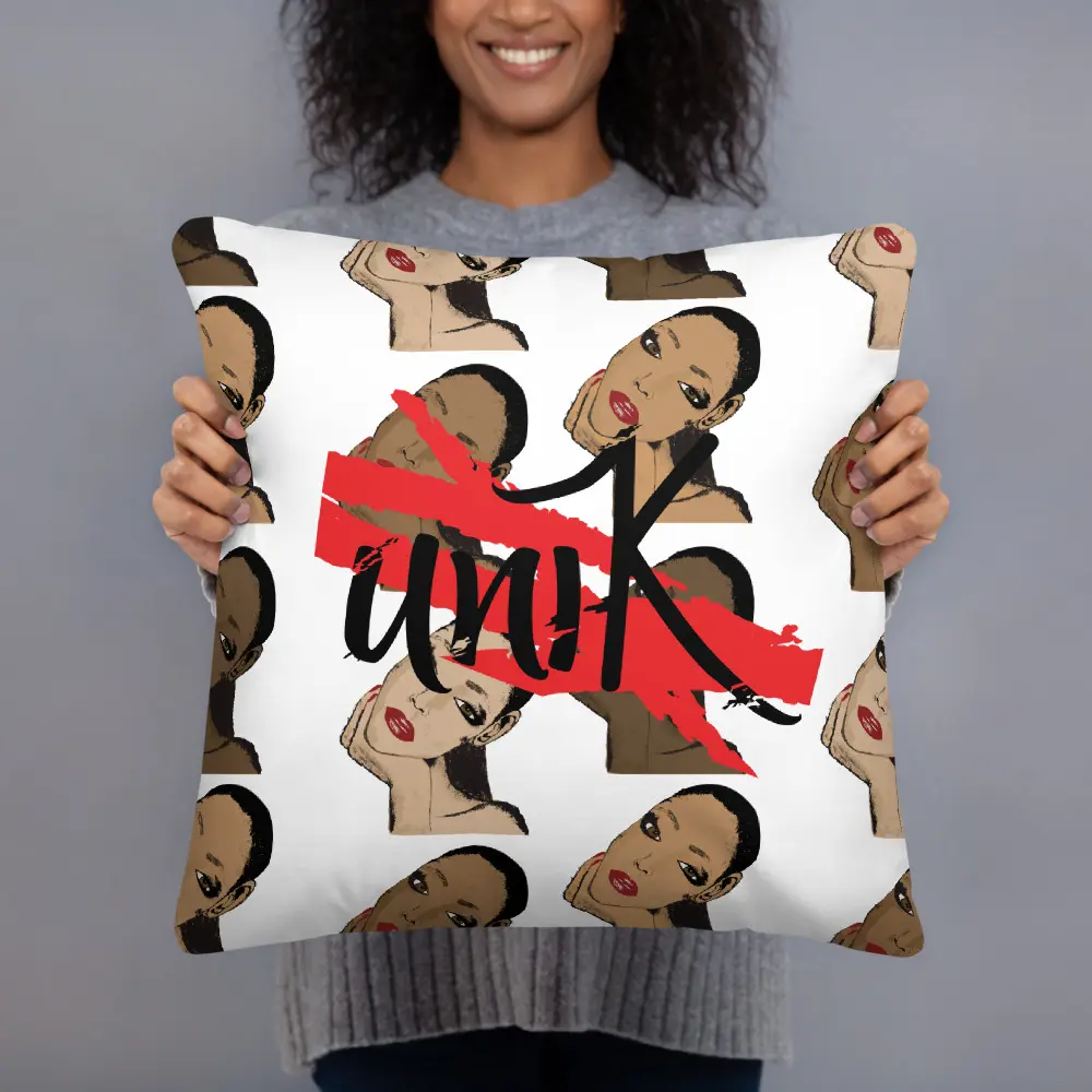 Unik Shades of Melanin Artistic Accent Pillow
