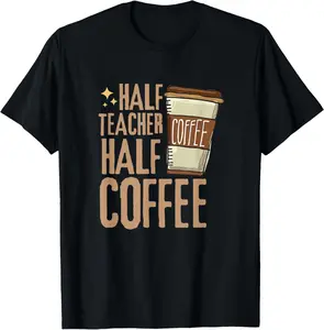 Women's 100% Cotton Short-Sleeve Humorous Distressed Vintage Graphic Slogan Tee - Teacher-Focused Everyday Casual Top