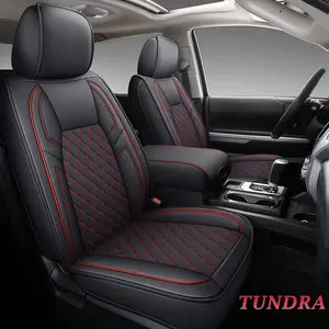 2007-2021 Toyota Tundra CrewMax Cab Coverado Custom Fit Car Seat Cover 5 Seats Full Set Waterproof Truck Vehicle