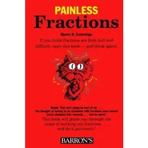 USED Book - Painless Fractions (Barron's Painless) by Alyece Cummings M.A. (Paperback) - english