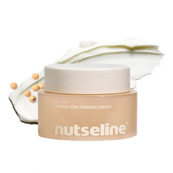 nutseline Soy Nut Protein Tofu Cream Deep Moisturizing Face Cream Skin Barrier Repair Niacinamide Adenosine Dry Sensitive Skin Nourishing Soothing Daily Moisture Care Korean Skincare 50ml