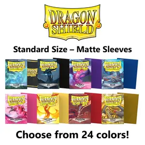 Dragon Shield: Standard Size - Matte 100CT [Sleeves]
