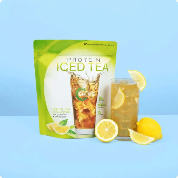 Green Tea Lemonade Protein Iced Tea