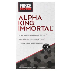 Force Factor Alpha King Immortal®, 180 Capsules