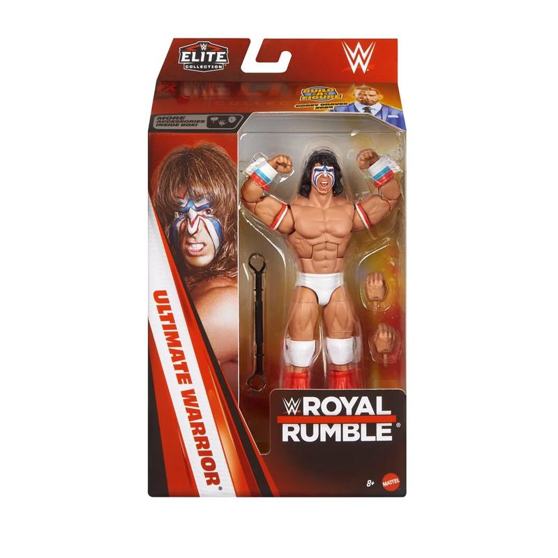 MATTEL WWE Elite Collection Premium Live Event Wave of 5 Action Figures with Iconic Accessories & Additional Building Pieces for Collectors
