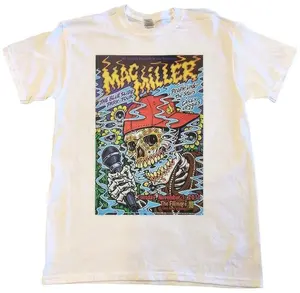 2011 Mac Miller Blue Slide Park Tour T-Shirt Collection U3237