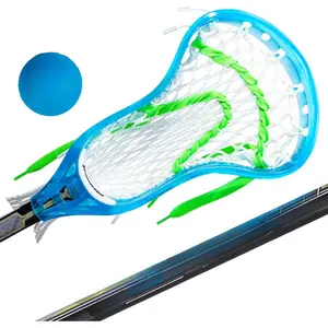 Kids Mini Lacrosse Stick + Ball Set - Youth Plastic Lacrosse Stick for Beginners - Perfect Set for Kids + Toddlers
