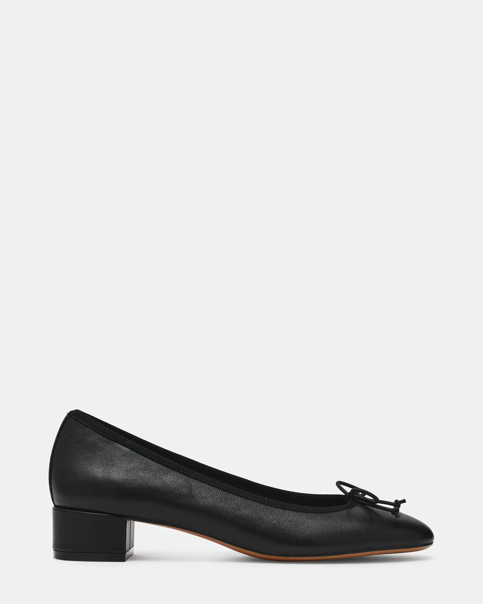 STEFFI BLACK LEATHER