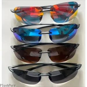 Unisex Lightweight Polarized Sports Sunglasses Tr90 Rimless Frame Outdoor Running Fishing Baseball Driving Shades SpringStatements