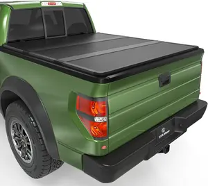 5.5 ft Hard Tri-fold Truck Bed Tonneau Cover Compatible with 2015-2026 Ford F-150 5.5 ft Bed 5.5 ft Hard Tri-fold Truck Bed Tonneau Cover Compatible with 2015-2026 Ford F-150 5.5 ft Bed
