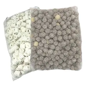 Aqua Dream High-Porous High-Surface Area Biological Filtration Set (5.5 lbs) – Easy-Maintenance Filter for Freshwater Fish Tanks, Coral Reef Aquariums; Rinse Before Use