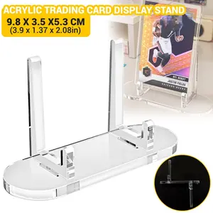 Clear Acrylic Trading Card Display Stand for Cards Sports Card Holder
