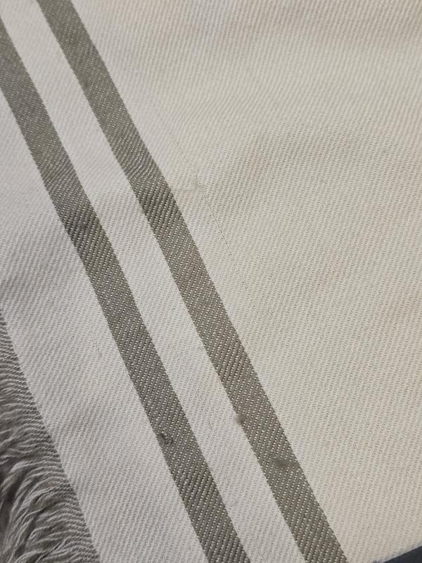 Pre-owned Gucci Beige 100% Wool Scarf with Classic GG Pattern and Fringe Detail for Stylish Warmth