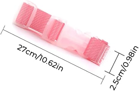 Luggage Straps for Suitcases 6 Pack, Approved Travel Essentials, Luggage Strap for Travel Suitcase & Bag Closure and for Easy Identification, Travel Accessories for Safety & Convenience (3 black + 3 pink)