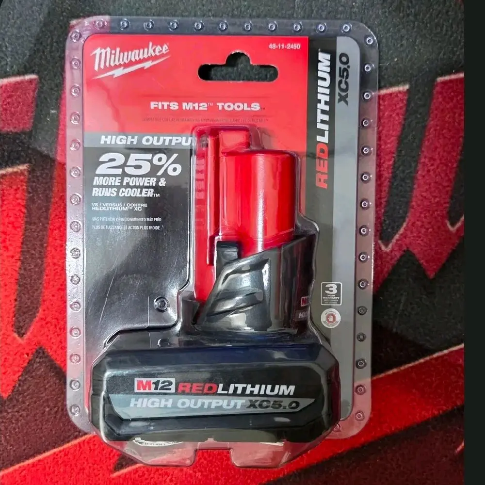 48-11-2450 M12 5.0 High Output Battery