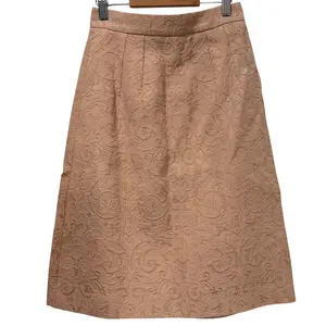 Pre-owned DOLCE & GABBANA Others Small Leather Goods Dolce&Gabbana Embroidery Silk Blend Skirt