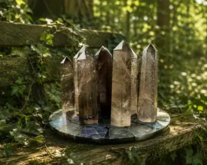 Smoky Quartz Tower