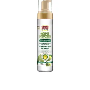 African Pride Olive Miracle Foam Setting Mousse 8.5 Oz