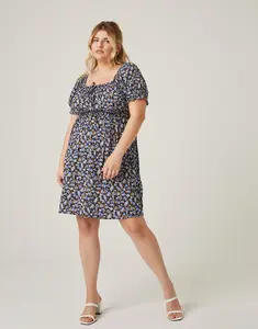 Plus Size Rosey Floral Sundress
