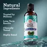 GuruNanda Farmed Mint Oil Pulling Mouthwash with 7 Essential Oils & 3 Vitamins, Promotes Fresh Breath & Happy Gums, Alcohol-Free, 8 fl oz