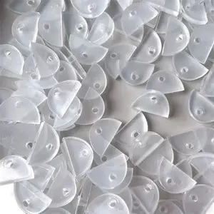 50pcs clear Acrylic Flat back Pen Attachment, DIY Craft Supplies