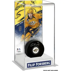 Filip Forsberg Nashville Predators Deluxe Tall Hockey Puck Case