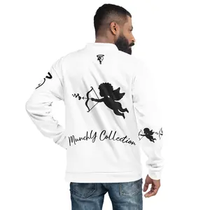 MunchY Collection (White) Bomber Jacket