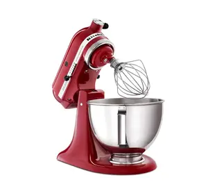 KitchenAid Ultra Power Plus Series 4.5-Quart Tilt-Head Stand Mixer Empire Red with 10 Speeds & Stainless Steel Bowl