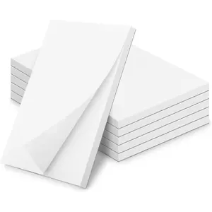 Note Pads 4x6 Inch, 6 Pack Blank Scratch Pads, 50 Sheets Per Memo Pad for Writing, White Pad of Paper Suit for Home, Office and School,  off Notepad, Small Server Notebook