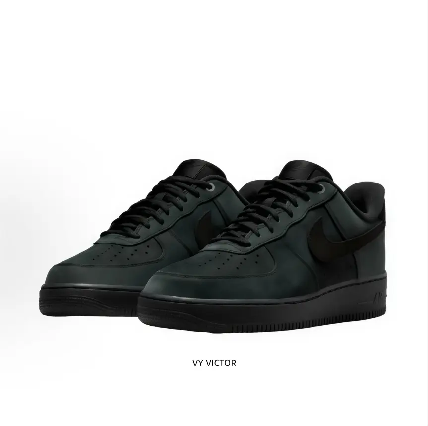 Matte Black Low-Top Sneakers with Subtle Texture – Minimalist Urban Style for Daily Commutes, Office Wear, or Monochrome Outfits