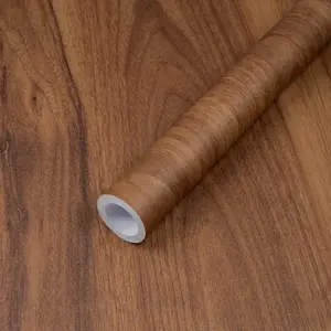 Wood Grain Contact Paper Thickened Wood Peel and Stick Wallpaper, Easy to Install Self-Adhesive Decorative Vinyl Film Wall Paper, Waterproof & Durable for Furniture Covering 15.7'' X 118''