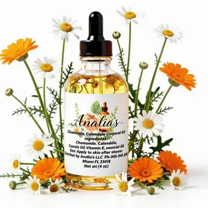 Moisturizing Body Oil with Chamomile and Calendula