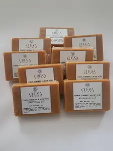 Lemon, Turmeric & Kojic Acid Exfoliating Soap Body Care  Jojoba