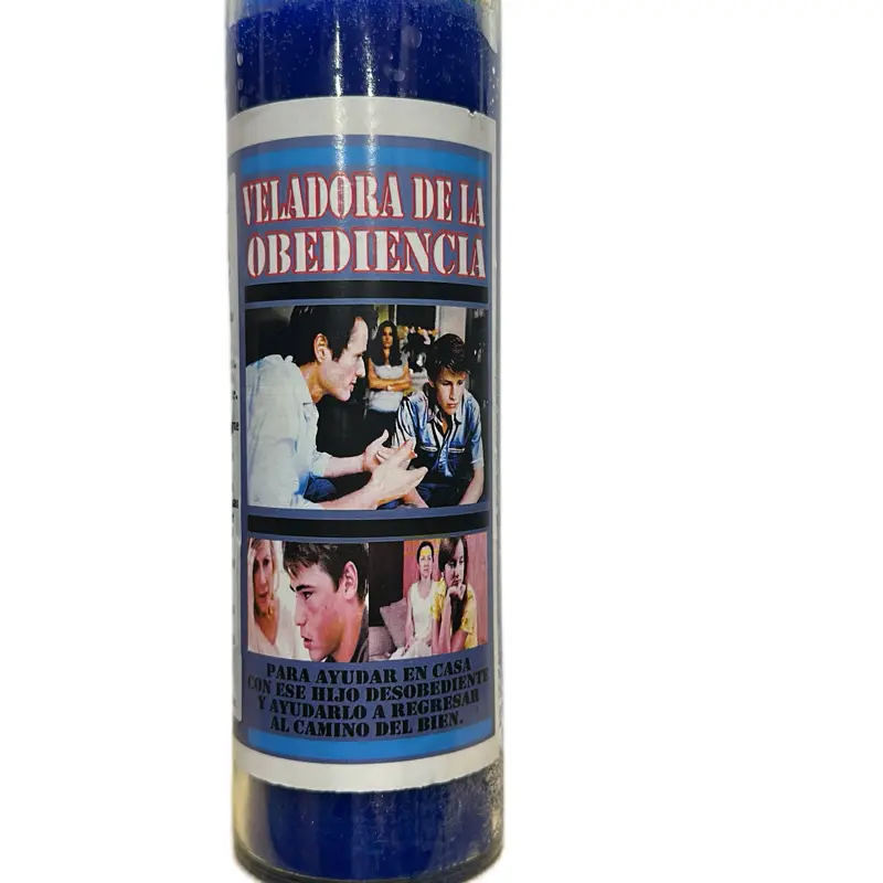 Veladora De La Obediencia Fixed Candle for Home Help with Disobedient Son and Return to Right Path