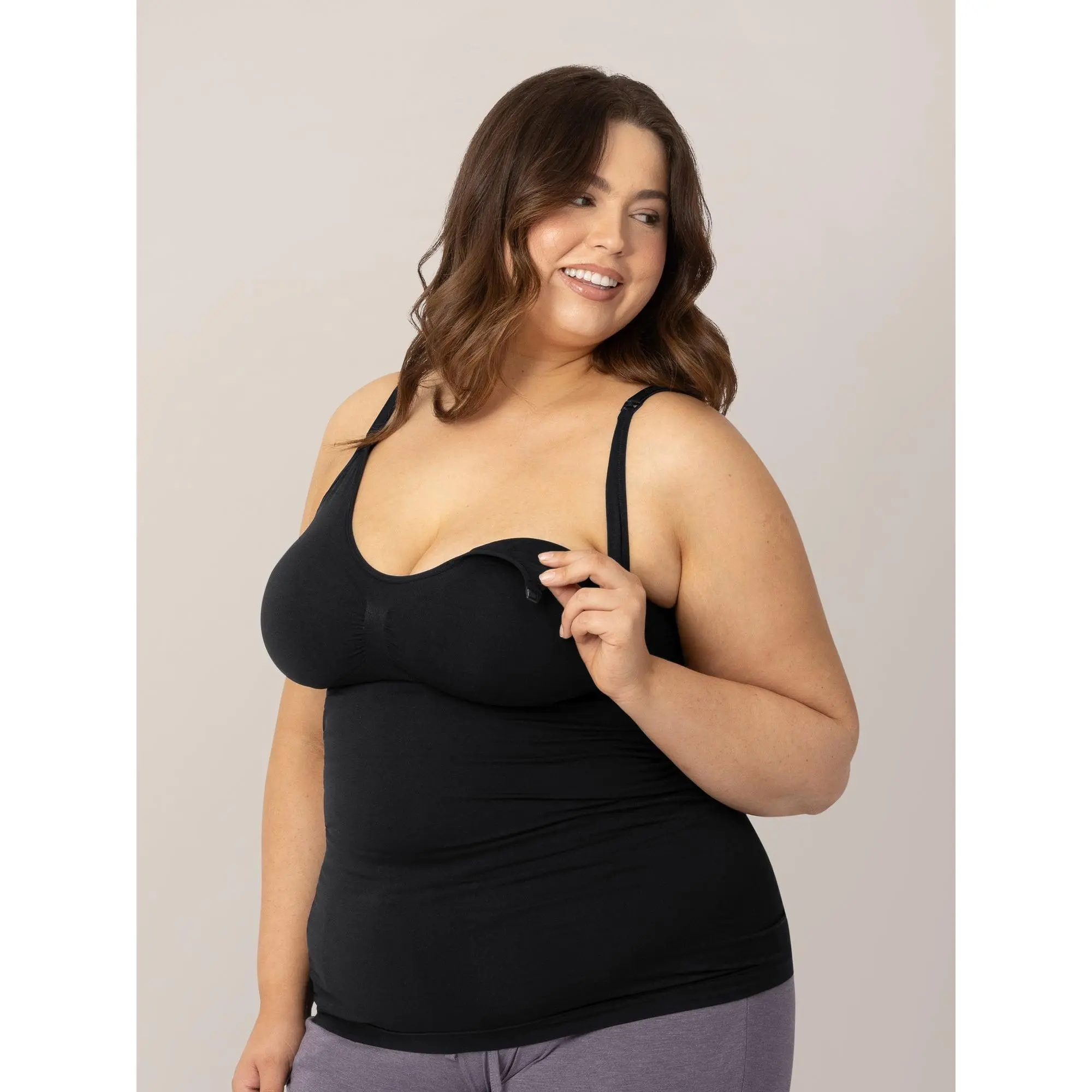 Simply Sublime® Maternity & Nursing Tank | Black