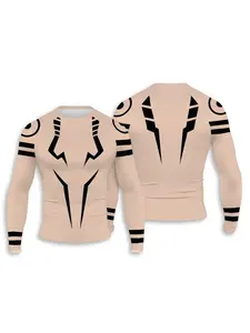 2026 New Popular Men's T-shirts Fashion 3D Sukuna Print Casual Tshirt Summer 2026 New Men Women Running Muay Thai Sport Gym Boxing Jersey Gym Tees