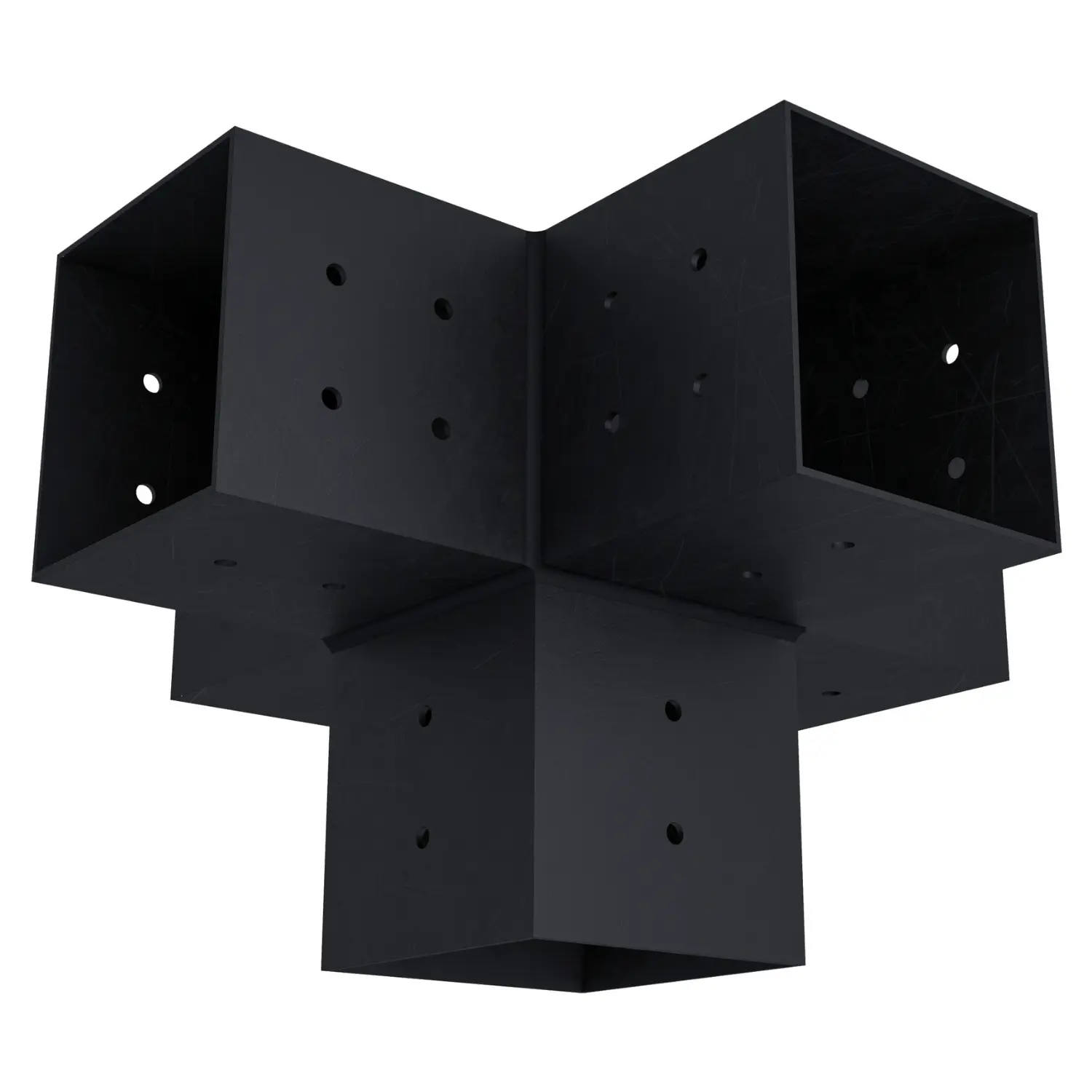 Universal 5-Way 4x4 Center Roof Bracket (14-Gauge Steel)